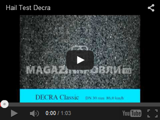 Hail Test Decra